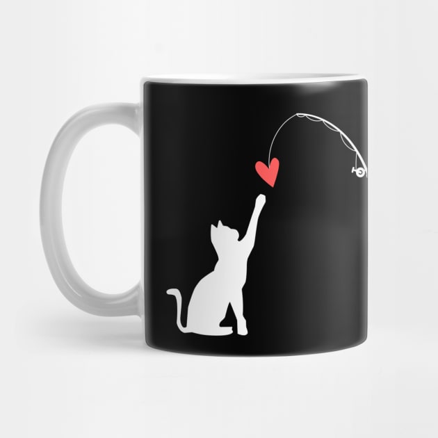 Cat Lover Funny Valentine's Day by The WYLD Tribe